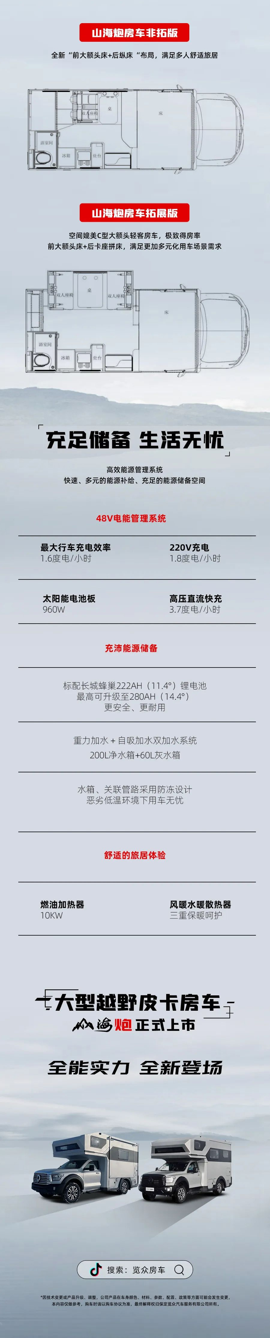 55.8 萬起，山海炮房車正式上市！